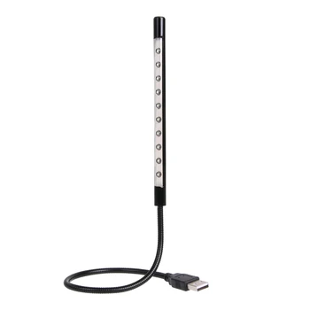

USB LED Night Light Ultra Bright Mini 10 LED USB Desk lamps Reading Bulb Book light for Notebook Computer Desktop PC laptop