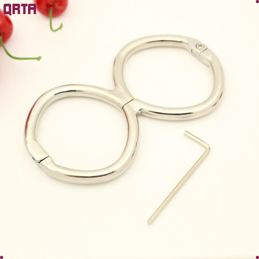 ФОТО Free shipping Metal Sex Toys Stainless Steel Handcuffs and Feet cuffs Locked Him/Her to Feel Bounded Fun Sexy Products