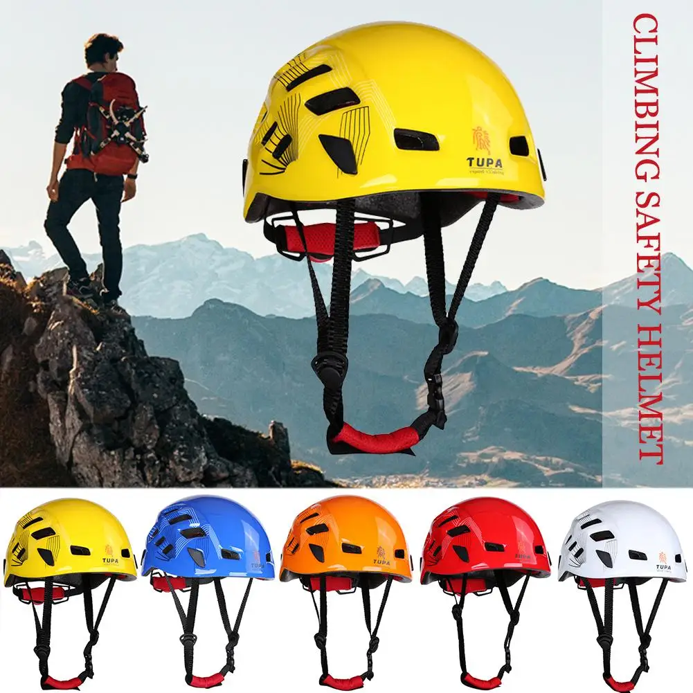 Safety Rock Climbing Downhill Rappelling   Cycling Helmet Protector 