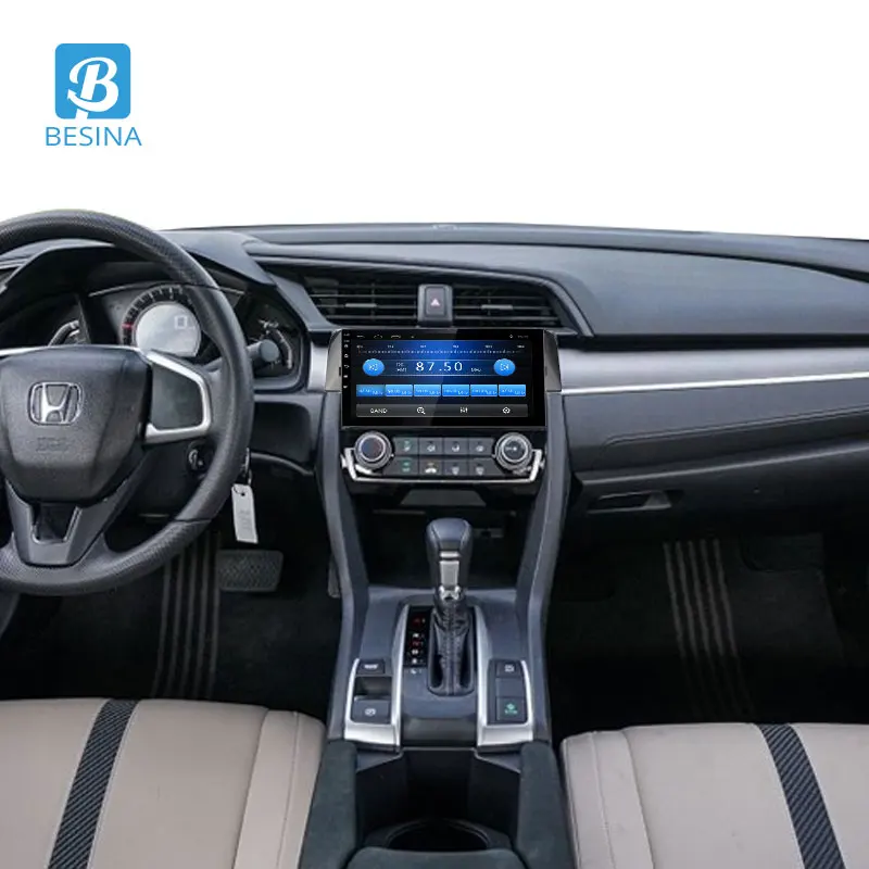 Excellent Besina 10.1 inch Android 8.0 Car Radio For Honda Civic 2016 2017 Multimedia Player GPS Navigation 2G+32G Stereo WIFI RDS Video 5 Excellent Besina 10.1 inch Android 8.0 Car Radio For Honda Civic 2016 2017 Multimedia Player GPS Navigation 2G+32G Stereo WIFI RDS Video 5