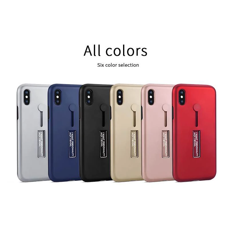 

Business Scrub Raytheon Shell For iPhone X Xr Xs Max Case Invisible Stand Drop-proof Cover For iPhone 6 6s Plus 7 8 Plus