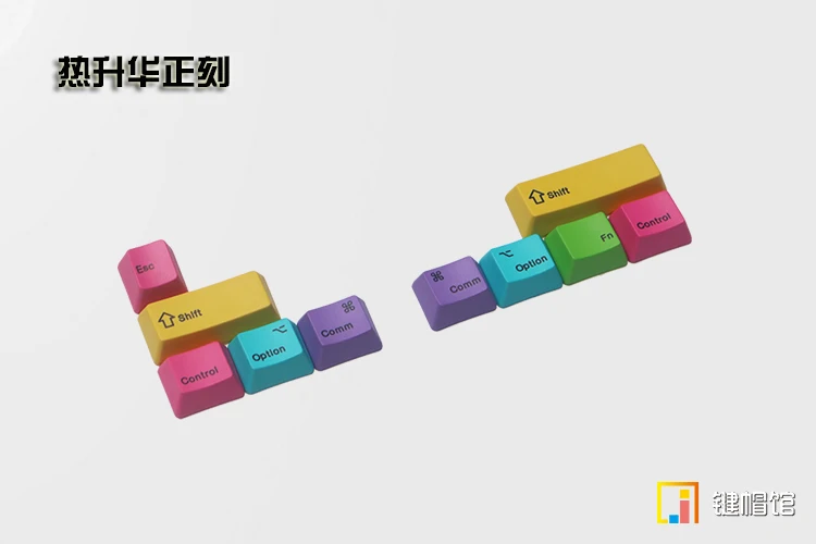 

Dye sub Mac add on kit mechanical keyboard dyesub keycap top print add-on kit PBT keycap command option cap OEM height
