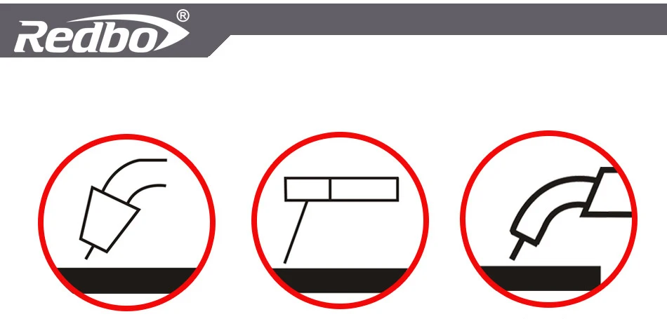 REDBO Mig сварочный аппарат MIG200 MMA TIG MIG функции сварочные аппараты 220 в с аксессуарами MIG сварочный аппарат мода