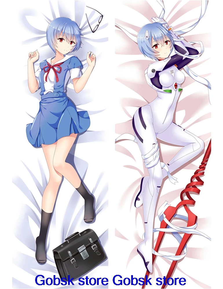 Обновление аниме Dakimakura EVA NEON GENESIS EVANGELION Ayanami Rei& Shikinami Asuka Dakimakura обнимающий чехол для подушки