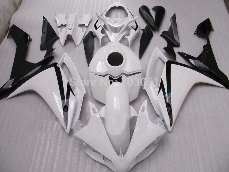 

7gifts for YAMAHA R1 fairing kit YZF gloss white R1 07-08 YZF 1000 07 08 2007 2008 custom fairings Body motorcycle