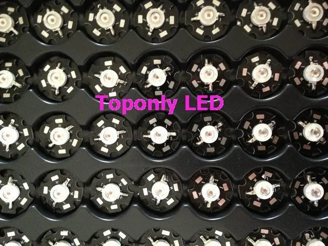 

1w 585-595nm yellow color high power led lighting beads with pcb DC2.0-2.6v 350mA led parts for DIY 480pcs/lot DHL free shipping