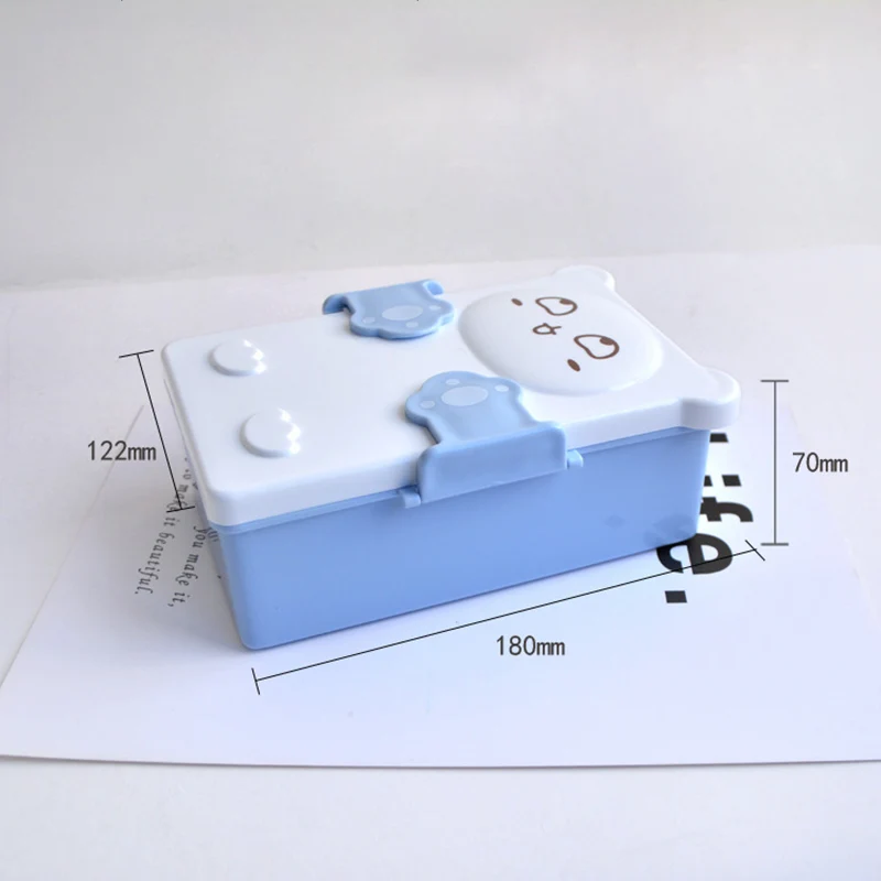 MICCK Cute Cat 900 мл Ланч бокс для пикника на открытом воздухе Bento коробка портативный