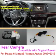For Mazda 6 Mazda6 / Mazda Atenza 2013~2014 / RCA & Original Screen Compatible / Car Rear View Camera / Back Up Reverse Camera