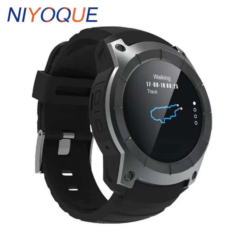 NIYOQUE S958 gps Смарт-часы спортивные водонепроницаемые монитор сердечного ритма циферблат вызов 2G sim-карта Все совместимые умные часы для Android IOS