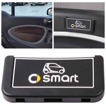 

Auto Decor Door Storage Barrel Box Phone Card Hang Bag Mesh Car Organizer Accessory For Smart Fortwo Forfour Container