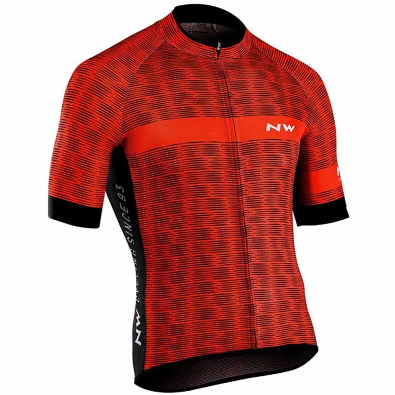 

2019 New NW Summer Short Sleeve Quick Dry Pro Team Cycling Jersey Bycicle Clothing Ropa Ciclismo Bike Shirts Clothes #524