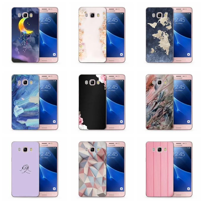 Роскошный чехол из ТПУ для Samsung Galaxy A3 A5 2016 2017 prime J1 J2 J3 J5 J7 цветной мягкий крутой
