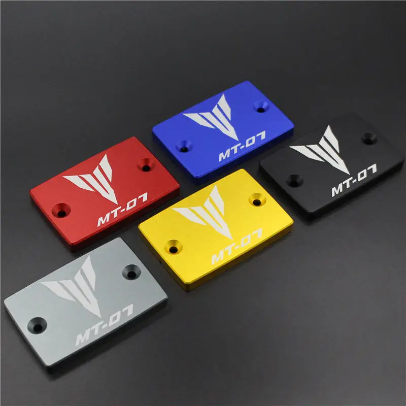 

for YAMAHA MT07 MT-07 MT 07 2014 2015 2016 2017 Motorcycle Accessories Aluminum Front Brake Clutch Fluid Reservoir Cover Cap