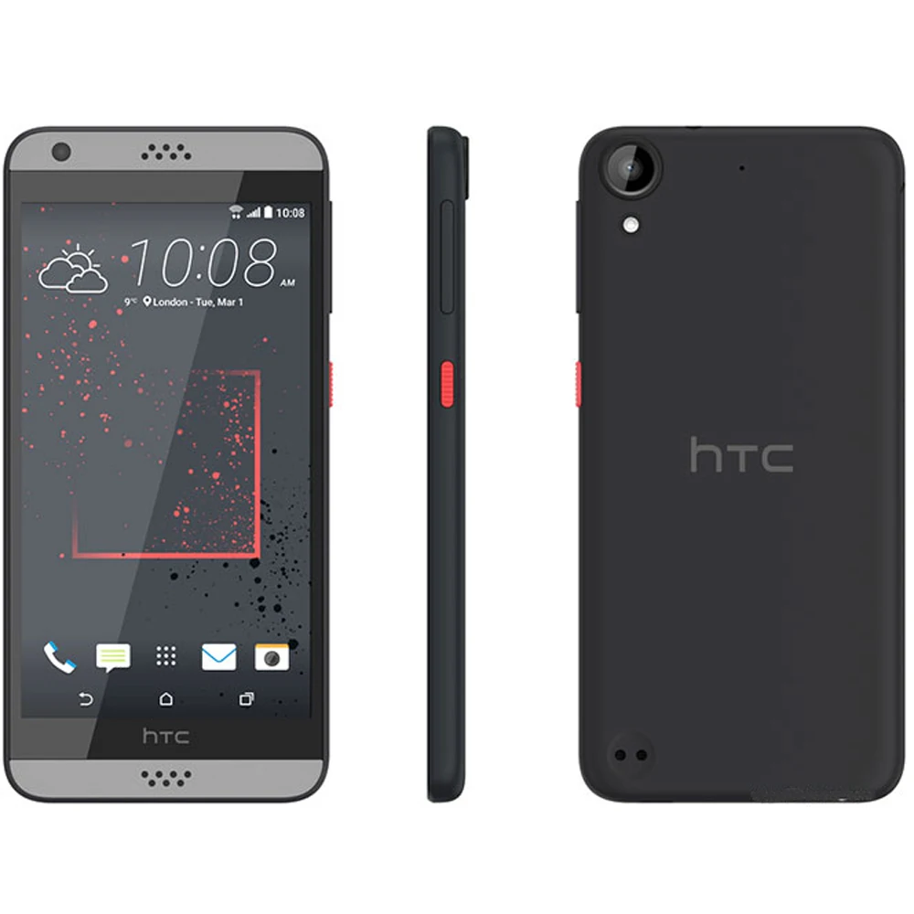 htc Desire 530 разблокированный мобильный телефон 5," сенсорный экран 16 Гб rom 1,5 Гб ram 8MP камера 4G LTE мобильный телефон