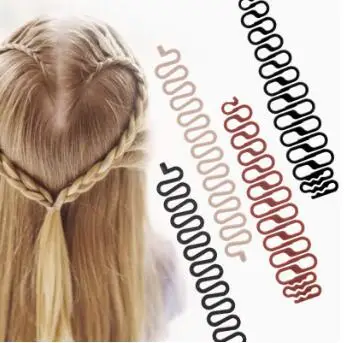 US $178.00 Multi DIY Lazy Fish Bone Wavy Braid Centipede Hemp Flowers Braid Hair Care amp Styling Tools Hair Accessories HA039
