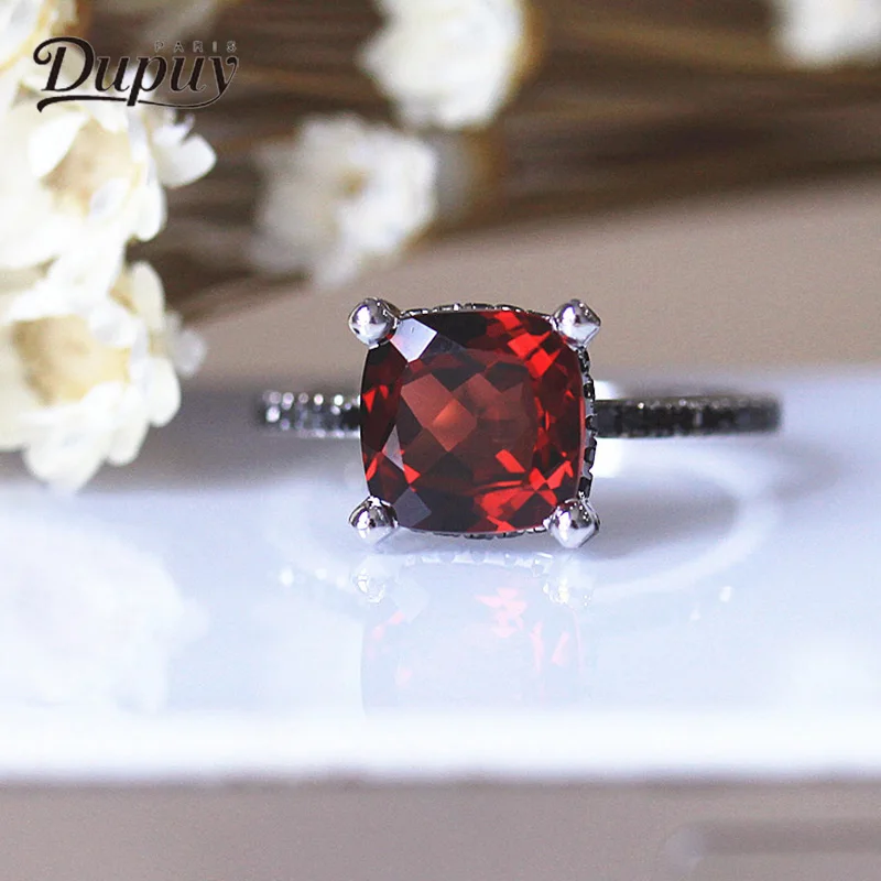 DUPUY обручальное кольцо дизайнерское ювелирное изделие роскошное 8 мм 1.7ct с