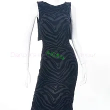 Новые костюмы для латинских танцев, сексуальные бархатные платья без рукавов для латинских танцев для женщин, платья для латинских танцев