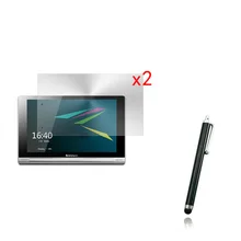 2x пленки+ 2x ткань+ 1x Стилус, анти-ослепленная матовая Экран защитная плёнка для НУА Вэй щитки для lenovo Йога B6000 " 8 дюймов планшет