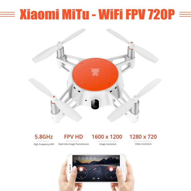 $US $79.00 Xiaomi MiTu WiFi FPV With 720P HD Camera Optical Flow Positioning Multi-Machine Infrared Battle Min
