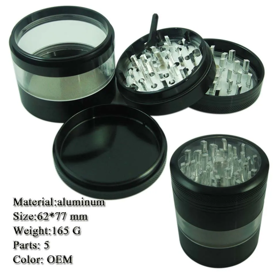 Высокое качество ручной Crank дробилка машинка для резки табака измельчитель ручной Muller измельчитель курительный чехол