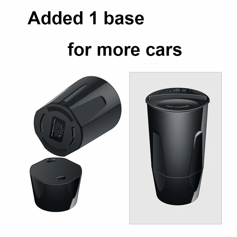 usb c 20w QI Car Wireless Fast Charger Cup for iPhone 8 X Charge Holder Charge Stand for Apple XS MAX/XR samsung note10/9 Wirless Charging usb quick charge 3.0