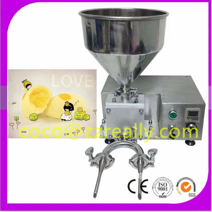 Factory directly supply cake filling machine,custard cake making