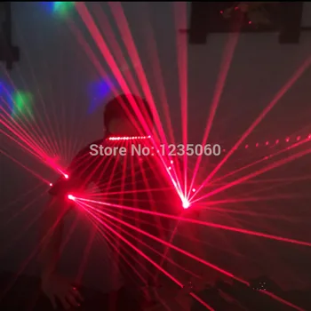 

Green Red laser armbands 650nm Laser arms band bar party props laser light costumes luminous ballroom dance laser man show wears