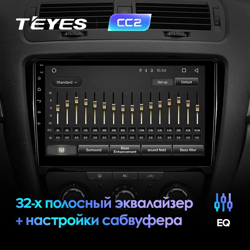 Cheap TEYES CC2 For Skoda Octavia 2 A5 2008-2013 Car Radio Multimedia Video Player Navigation GPS Android 8.1 No 2din 2 din dvd 2