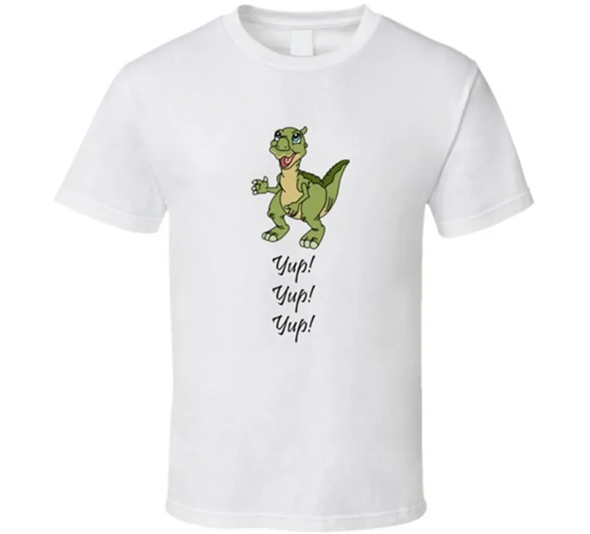 

New Land Before Time Ducky Men's T Shirt Size S 2XL Cartoon T Shirt Men Unisex New Fashion Tshirt Bodybuilding