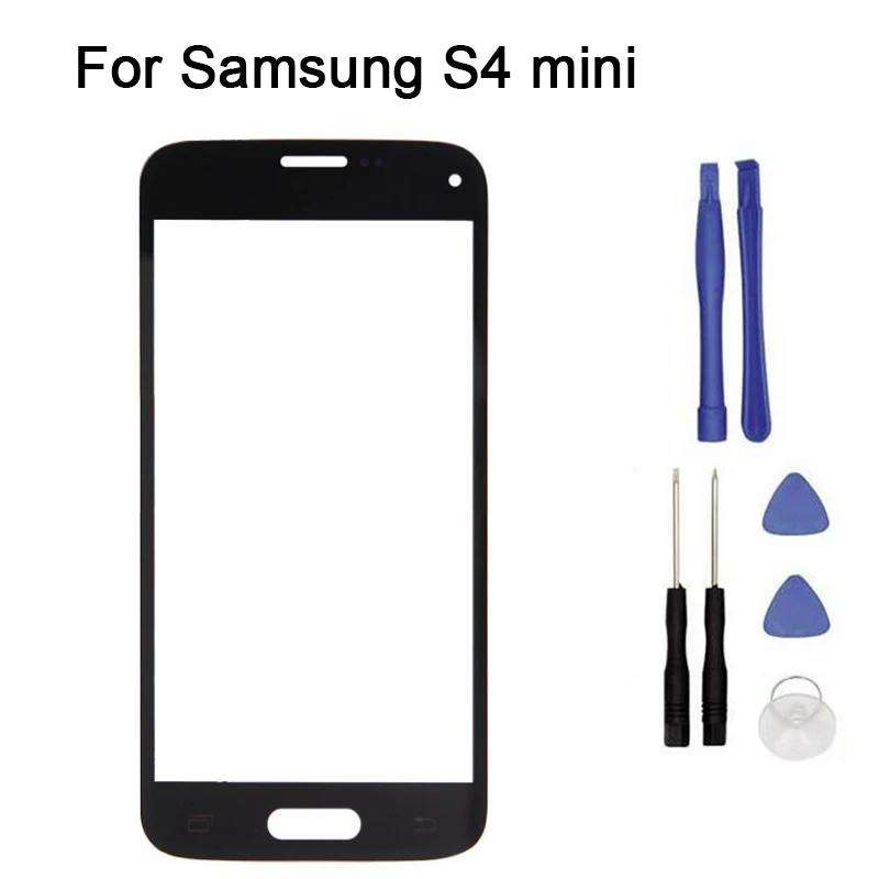 

10pcs/lot New Replacement LCD Front Touch Screen Panel Outer Glass Lens For Samsung Galaxy S4 Mini i9190 i9195 i9192