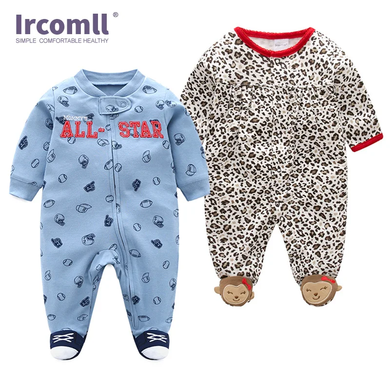 Ircomll детская одежда для новорожденных мальчиков и девочек 100% хлопок комбинезон с
