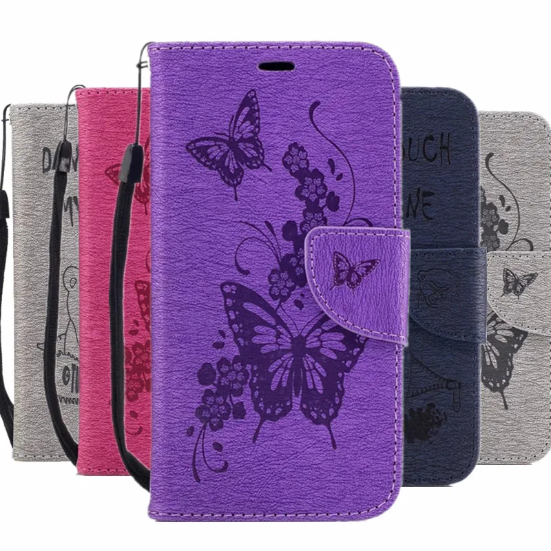Hoesje Capinha Para Для Huawei Y6 II Y5 ll 2 Y6II Y5II компактный чехол Кожаный чехол-бумажник с