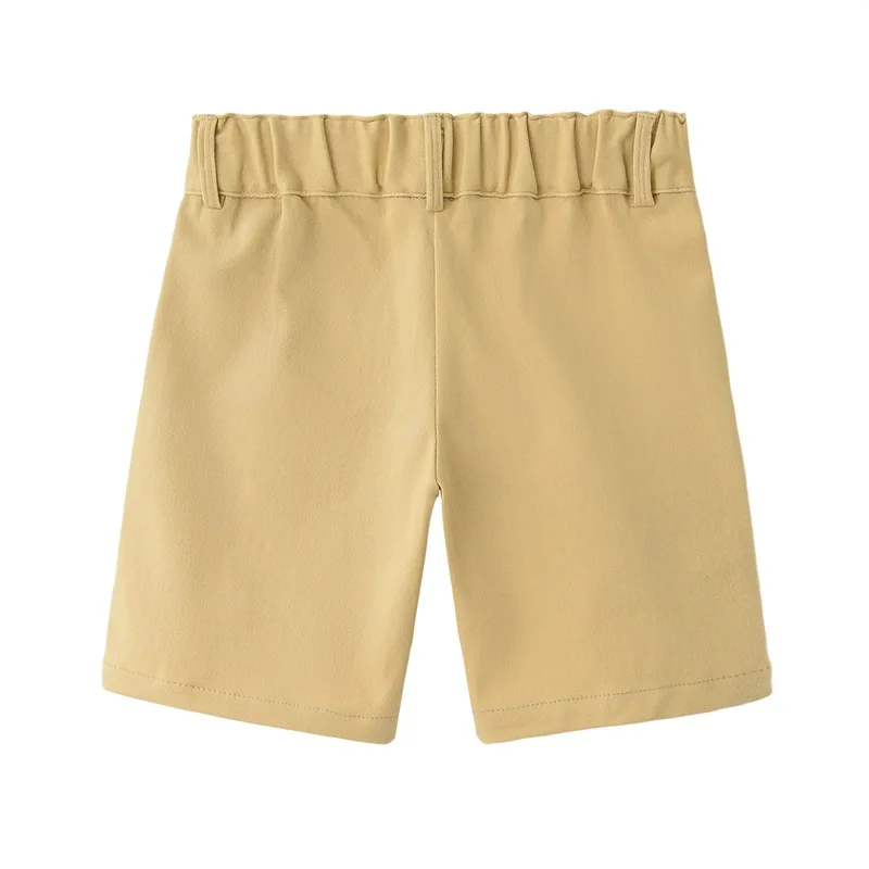 Khaki Kids For Boys Pants Cotton Polyester Middle Casual Trousers Shorts Boy KP-1819 |