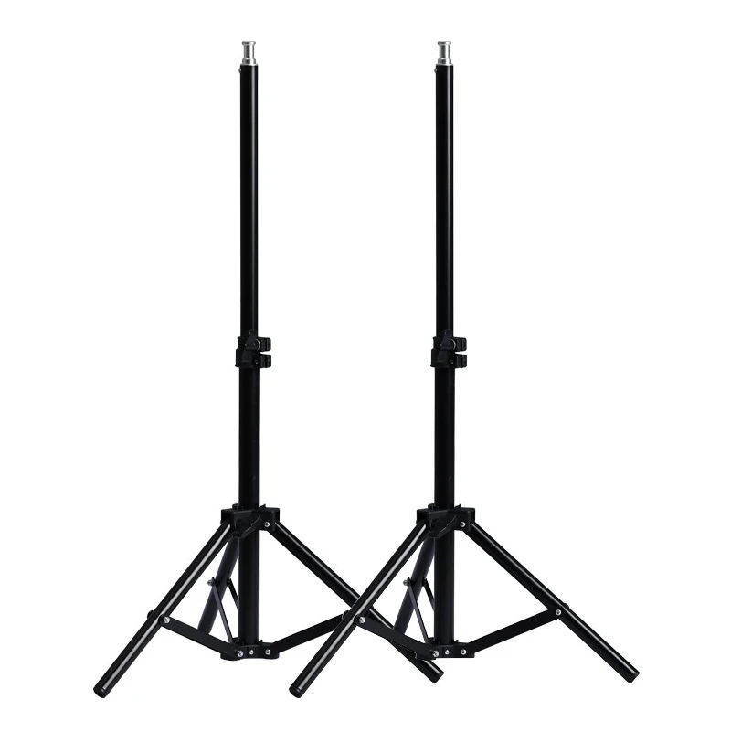  2pcs 68cm/2.2ft Light Stand Tripod For Photo Studio Video Flash Umbrellas Reflector Lighting