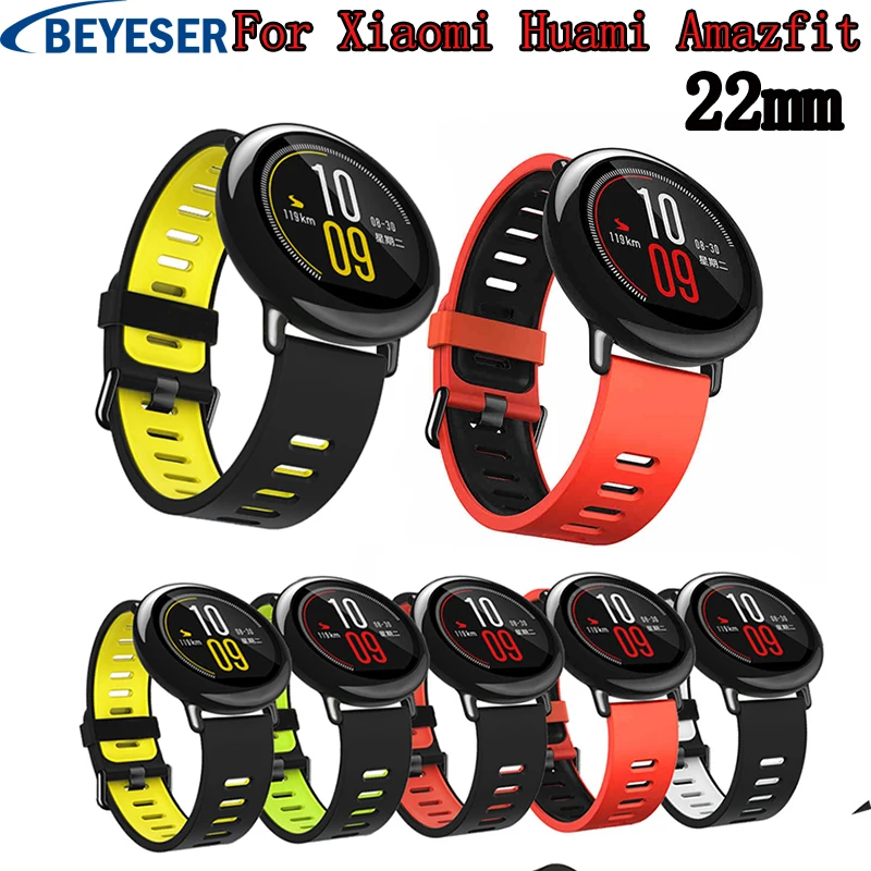 

Soft Strap Band for For Xiaomi Huami Amazift Pace Stratos 2 Watch Replacement Band Smartwatch Sports Silicone Wrist Strap