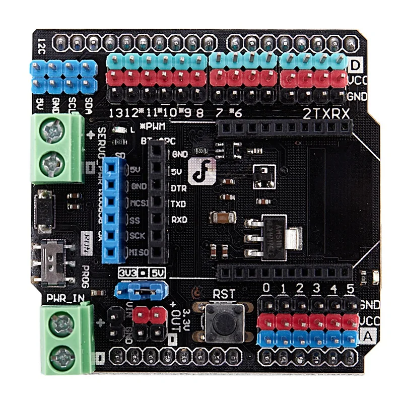 Плата расширения датчика IO Плата расширения V7 3,3 V/5 V Беспроводная передача данных с Bluetooth разъемом для Arduino