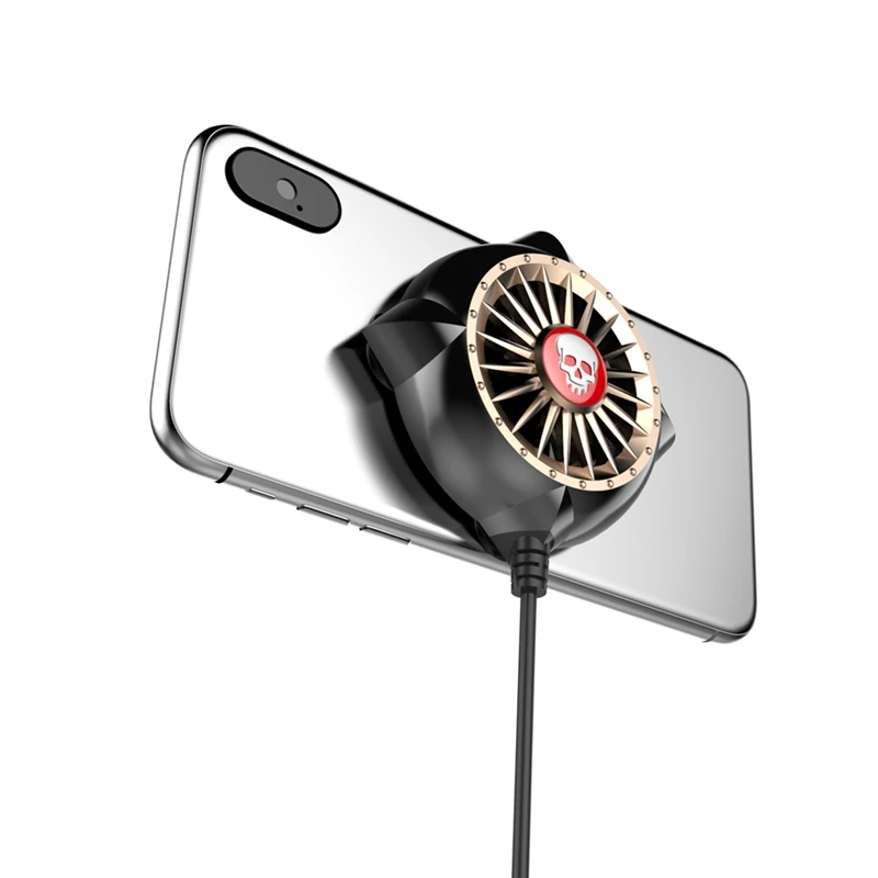 Портативный Мобильный кулер для телефона Usb охлаждающая подставка кулер игровой веер шутер бесшумный радиатор теплоотвод для смартфона