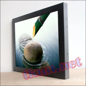 

19 inch touch screen LCD display, 5 wire resistive touch screen
