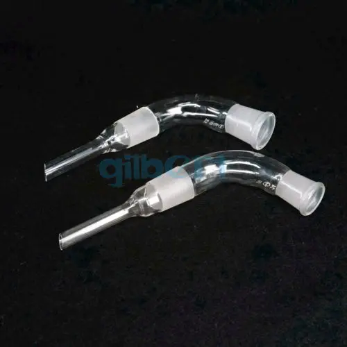 #10 #12 #14 #19 #24 #29 Female x Male Joint Lab Glass Bend Receiver Quickfit Adapter lab glass supplies lab glass adapter
