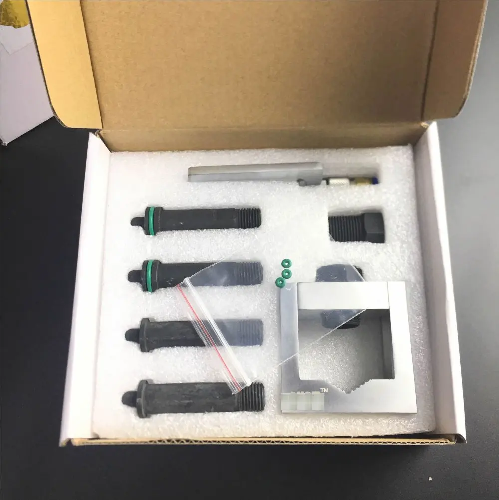 

Adduswin Good quality 12 kits Diesel Common rail tool fuel injector fix connect adpater common rail injector connector adapter