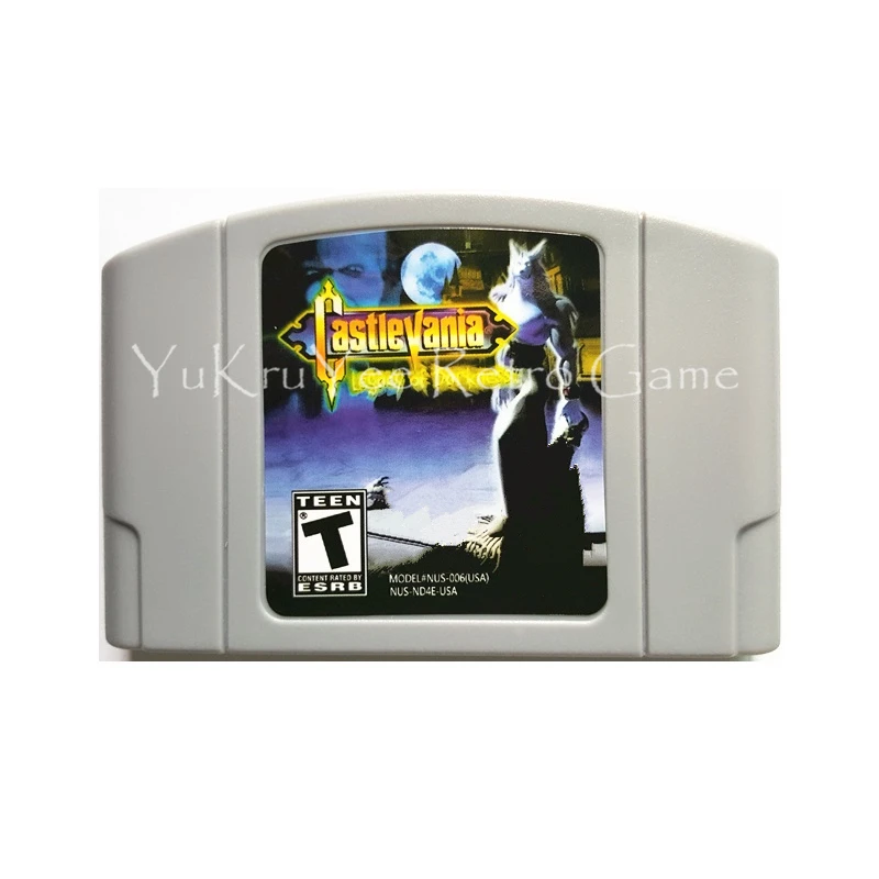 

Castlevania Legacy of Darkness Video Game Accessories Memory Cartridge Card for 64 Bit Console US NTSC Version N06