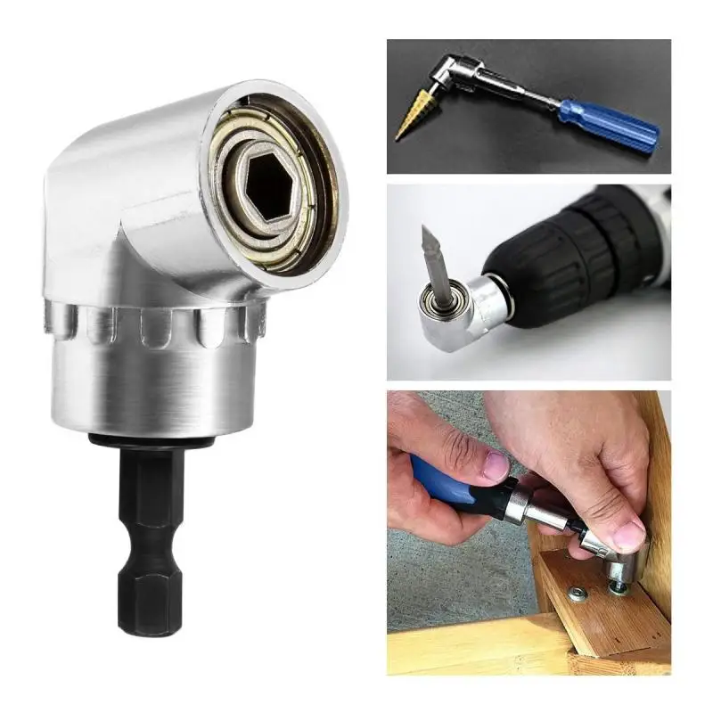 

105 Degrees Angle Right Angle Drill Drill Adaptor 1/4inch Angled Bit Drill Bit