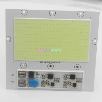 

100W 220V COB LED Warm white Cool White 3000K 6000K 10000K 20000K 30000K lamp light source for 100W floodlight working lamp