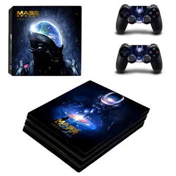 

Mass Effect Andromeda PS4 Pro Skin Sticker For Sony PlayStation 4 Pro Console and Controllers PS4 Pro Skin Stickers Decal
