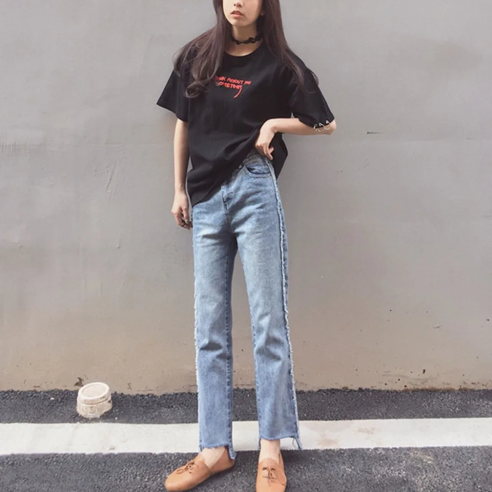 Женские повседневные рубашки Ulzzang Harajuku летние топы с короткими рукавами и