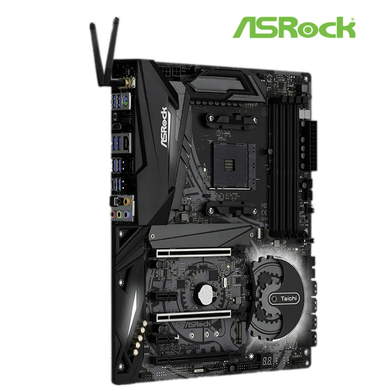 Полностью новая материнская плата ASRock technology X470 Taichi Taiji ATX с поддержкой AMD 2700x