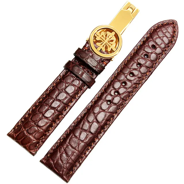 Genuine alligator watch strap leather strap for men or women watches