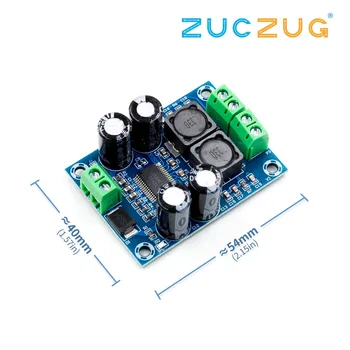 

Mini Digital Amplifier Board TPA3118 Audio Amplifier Board Audio Power Amplifier Module Mono 60W XH-M311