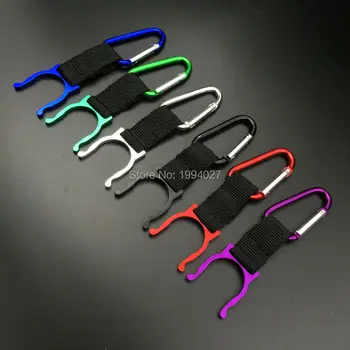 

Hot sale 4pcs/lot Outdoor water bottle beverage bottles buckle quick carabiner climbing mountaineering keychain hung hook