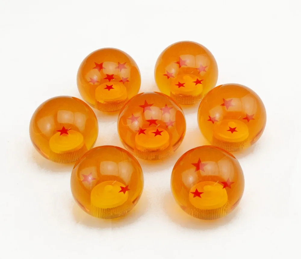 Universal Rare Gear Shift Knob Dragon Ball 1 7 Star DRAGON BALL Z Amber